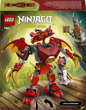Carica l'immagine nel visualizzatore di Gallery, LEGO NINJAGO Battle Pack Mech Drago di Kai 71851