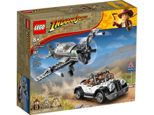 Carica l'immagine nel visualizzatore di Gallery, LEGO INDIANA JONES L'inseguimento dell'aereo a elica 77012