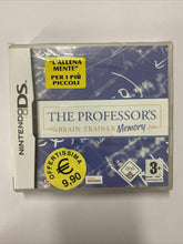 Carica l'immagine nel visualizzatore di Gallery, THE PROFESSOR'S BRAIN TRAINER MEMORY - NINTENDO DS NUOVO E SIGILLATO, ITALIA