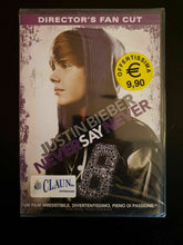 Carica l'immagine nel visualizzatore di Gallery, JUSTIN BIEBER NEVER SAY NEVER - 40 minuti di Scene Inedite DVD Nuovo