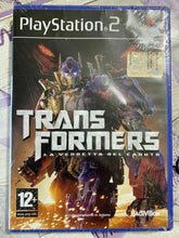 Carica l'immagine nel visualizzatore di Gallery, TRANSFORMERS LA VENDETTA DEL CADUTO SONY PS2 PLAYSTATION 2 PAL ITALIANO ORIGINAL