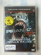Carica l'immagine nel visualizzatore di Gallery, Piranha 3D - (2D+3D anaglyph + 4 paia di occhialini anaglyph) (2 Dischi) - NUOVO