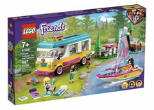 Carica l'immagine nel visualizzatore di Gallery, LEGO FRIENDS Camper Van nel Bosco con Barca a Vela 41681