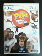 Carica l'immagine nel visualizzatore di Gallery, NINTENDO WII * PETZ MONKEY MADNESS* PAL*UBISOFT NUOVO SIGILLATO