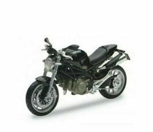 Carica l'immagine nel visualizzatore di Gallery, NEW RAY 1:12 MOTO DIE CAST DUCATI MONSTER 1100 Nera ART 44023 modellino