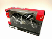 Carica l'immagine nel visualizzatore di Gallery, NEW RAY 1:12 MOTO DIE CAST DUCATI MONSTER 1100 Nera ART 44023 modellino