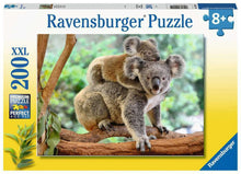 Carica l'immagine nel visualizzatore di Gallery, RAVENSBURGER PUZZLE 200pz XXL Amore di Koala 12945