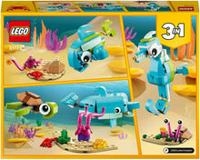 Carica l'immagine nel visualizzatore di Gallery, LEGO CREATOR Delfino e Tartaruga 31128
