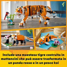 Carica l'immagine nel visualizzatore di Gallery, LEGO CREATOR Tigre Maestosa 31129