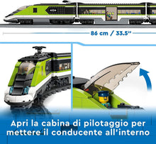 Carica l'immagine nel visualizzatore di Gallery, LEGO CITY Treno Passeggeri Espresso 60337