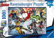 Carica l'immagine nel visualizzatore di Gallery, RAVENSBURGER PUZZLE 100pz XXL Supereroi in Azione 13261