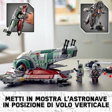 Carica l'immagine nel visualizzatore di Gallery, LEGO STAR WARS Astronave di Boba Fett 75312