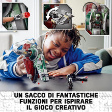 Carica l'immagine nel visualizzatore di Gallery, LEGO STAR WARS Astronave di Boba Fett 75312