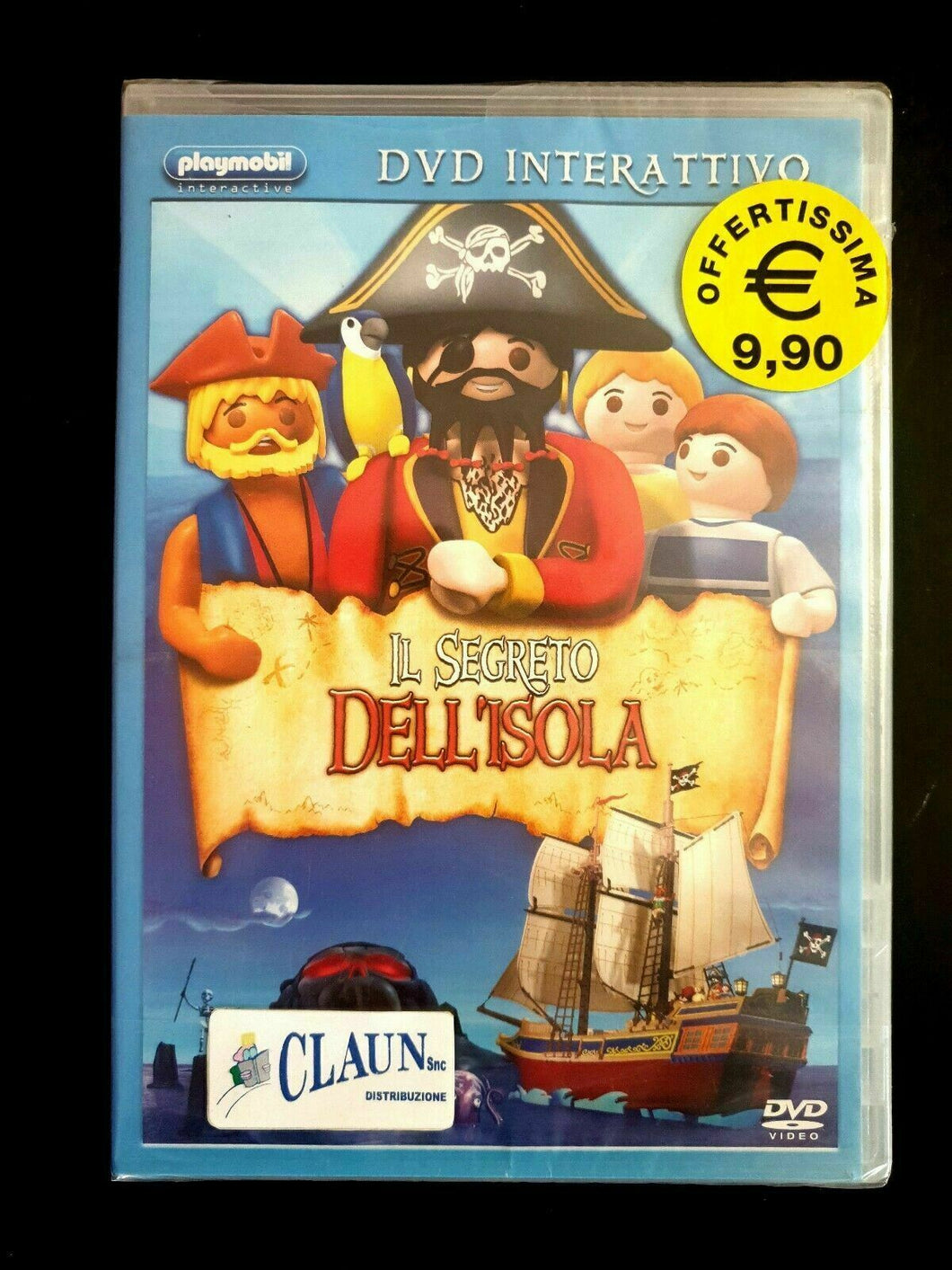 Playmobil. Il segreto dell'isola (2009) DVD Interattivo Nuovo