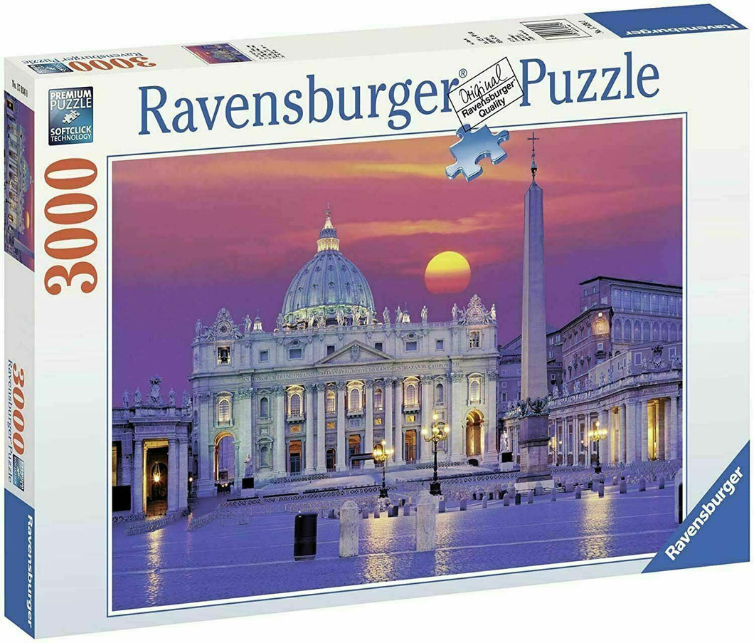 RAVENSBURGER PUZZLE 3000 PEZZI Basilica di San Pietro 17034