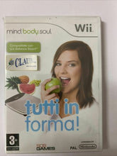 Carica l'immagine nel visualizzatore di Gallery, Mind, Body &amp; Soul, Tutti In Forma, Nintendo WII, nuovo sigillato
