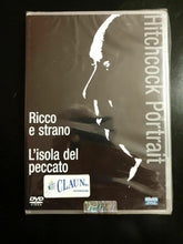 Carica l'immagine nel visualizzatore di Gallery, HITCHCOCK Portrait Ricco e Strano + L' isola del Peccato. DVD Nuovo
