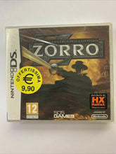 Carica l'immagine nel visualizzatore di Gallery, ZORRO NINTENDO DS PAL VERSIONE ITALIANA Nuovo
