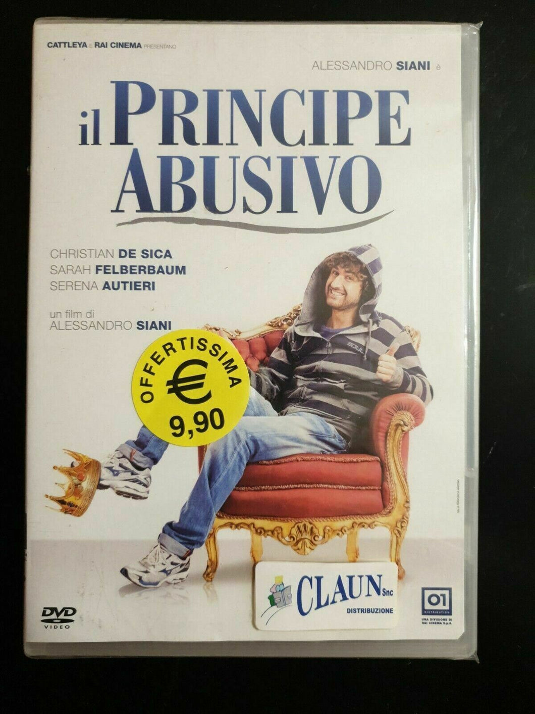 IL PRINCIPE ABUSIVO Alessandro Siani, Christian De Sica  DVD Nuovo