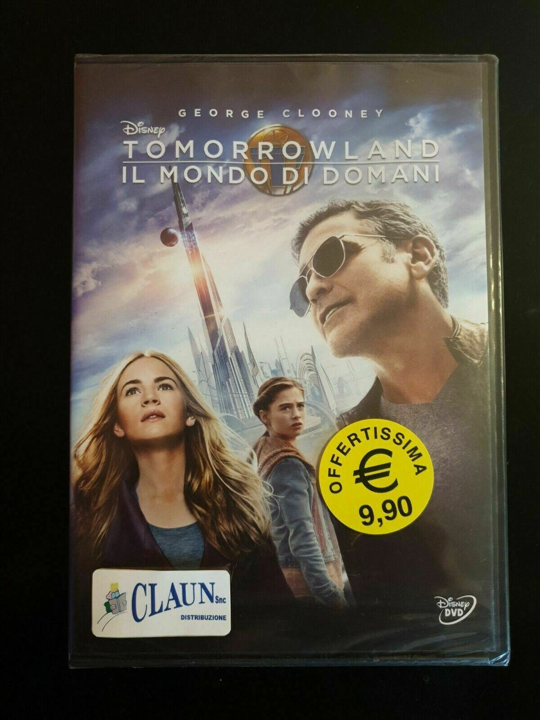 TOMORROWLAND il mondo di domani George Clooney W. Disney DVD Nuovo
