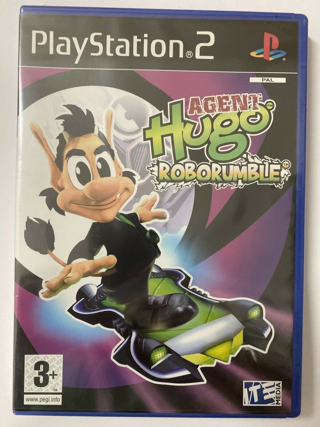 AGENT HUGO ROBORUMBLE PS2 SONY PLAYSTATION 2 NUOVO ITALIANO