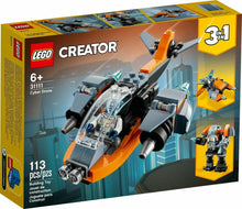 Carica l&#39;immagine nel visualizzatore di Gallery, LEGO CREATOR Cyber-Drone 31111
