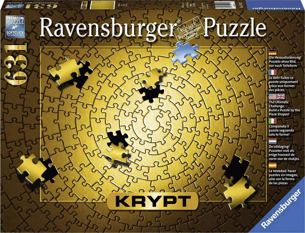 RAVENSBURGER PUZZLE 631 PZ KRYPT ORO 15152