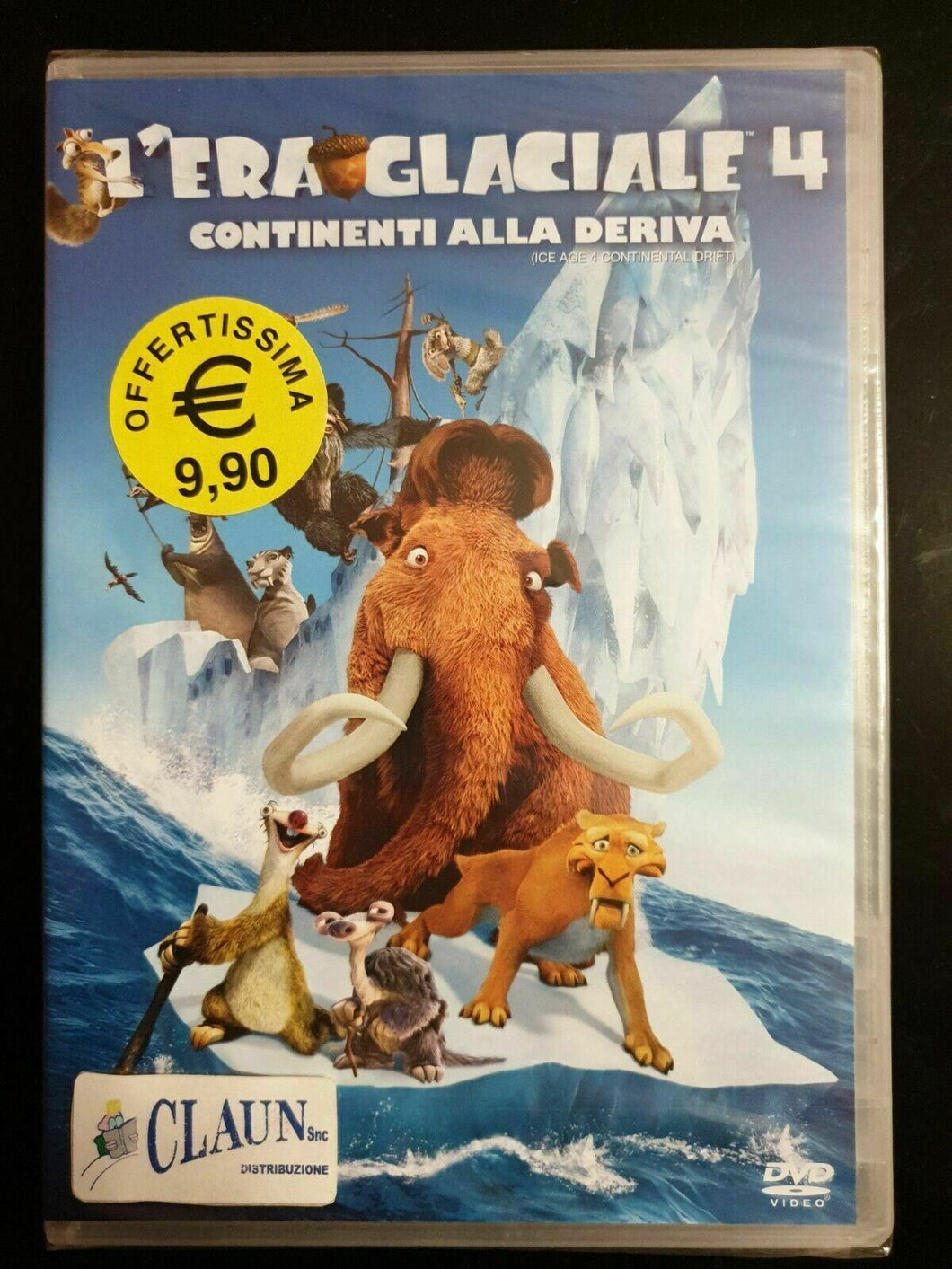 L' era glaciale 4. Continenti alla deriva (2012) DVD Nuovo