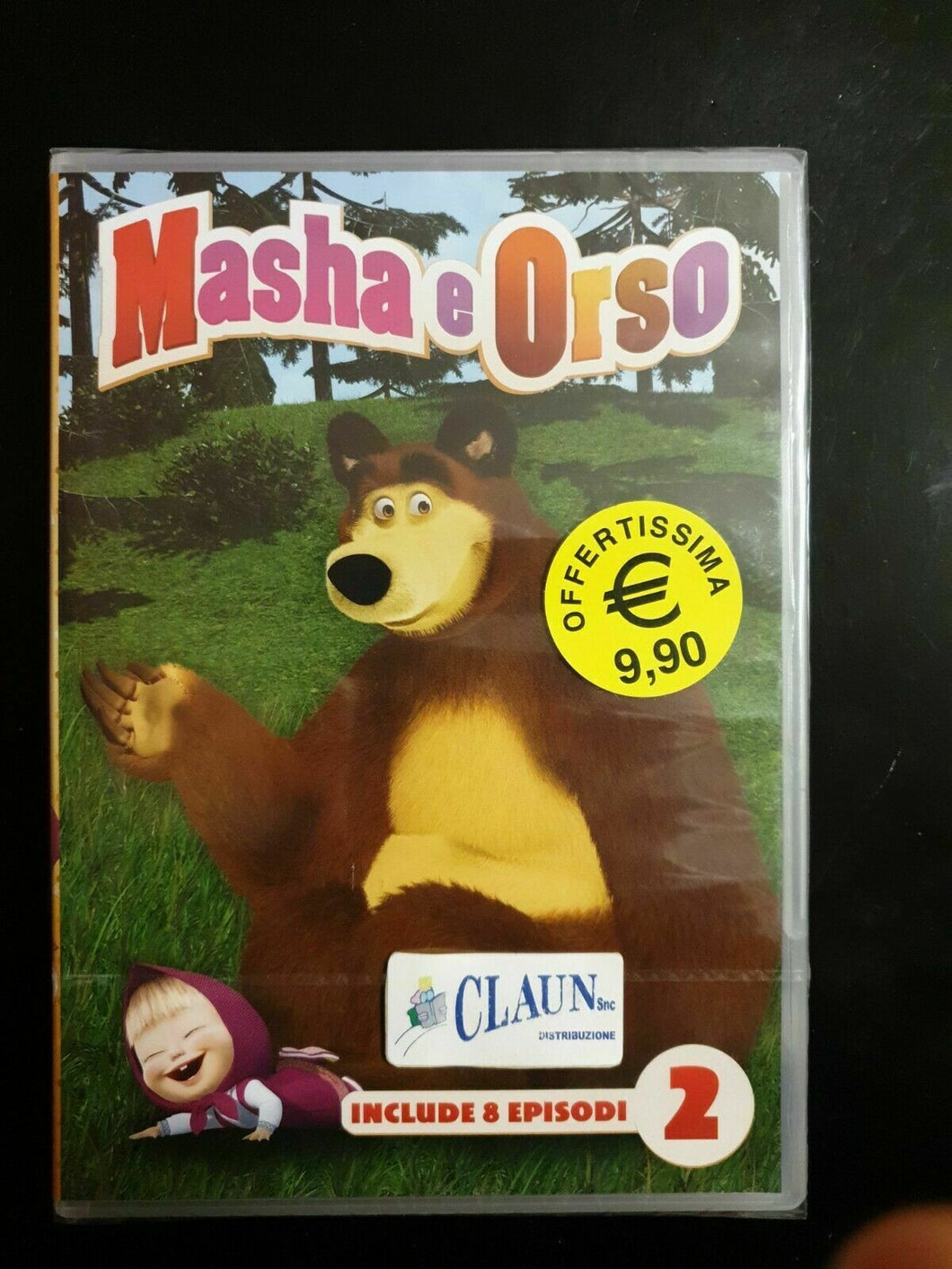 Masha e Orso Volume 02 Include 8 episodi DVD Nuovo