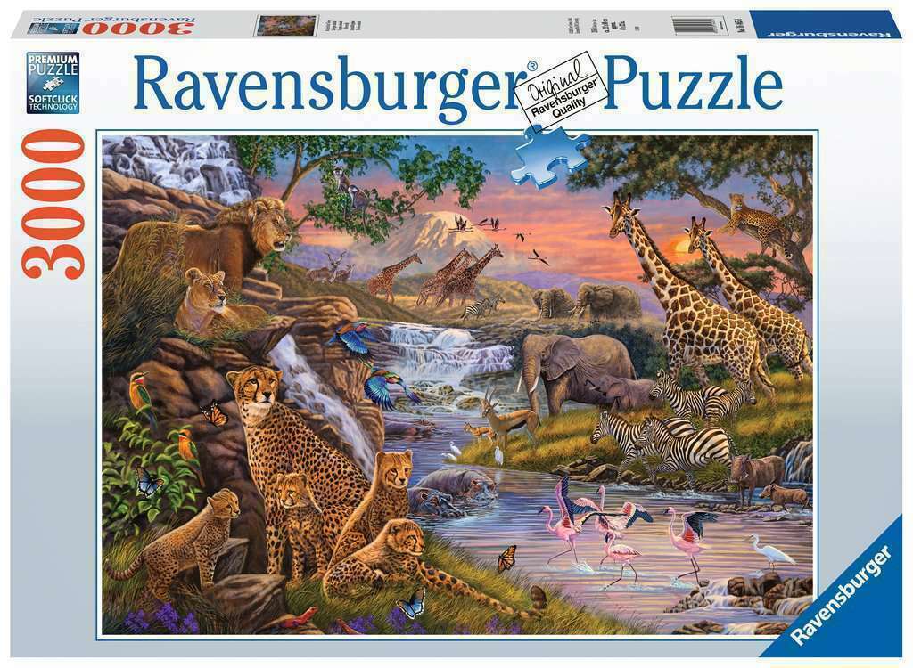 RAVENSBURGER PUZZLE 3000 IL REGNO ANIMALE PZ 16465