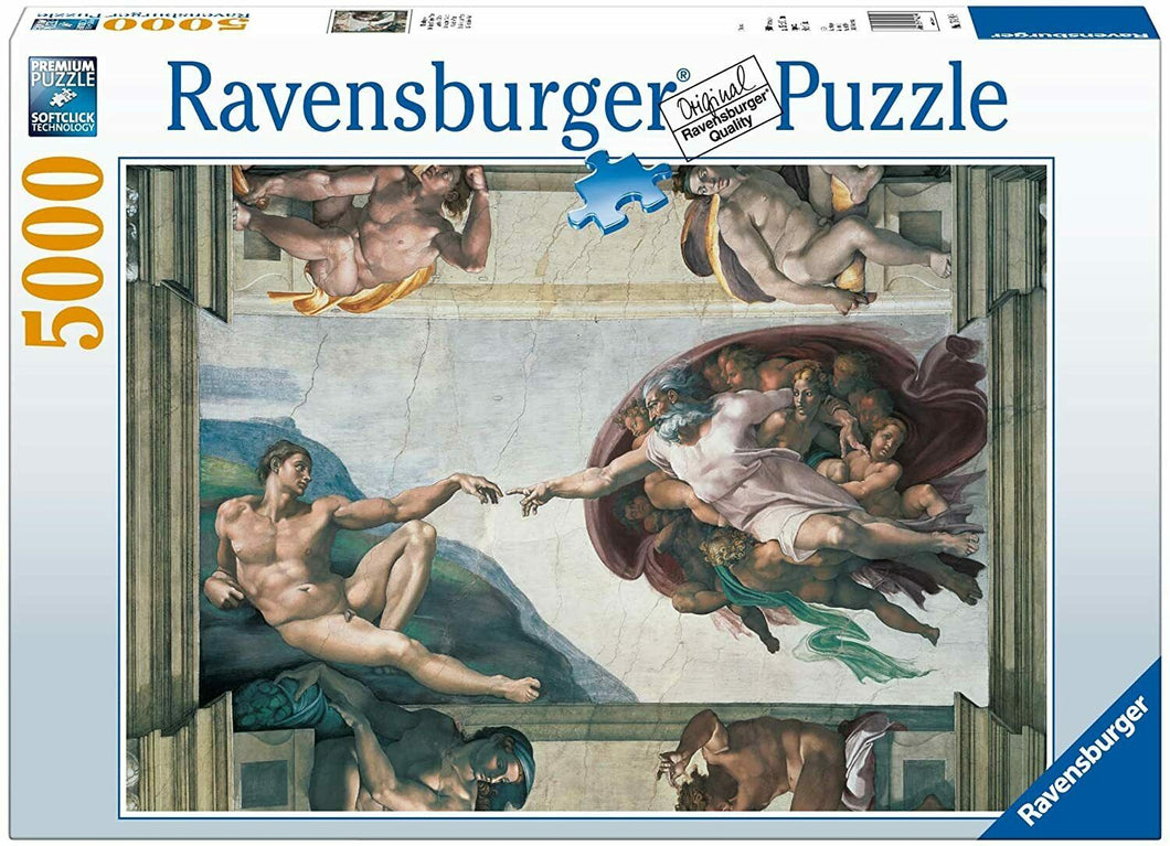 RAVENSBURGER PUZZLE 5000 PZ La Creazione di Adamo 17408
