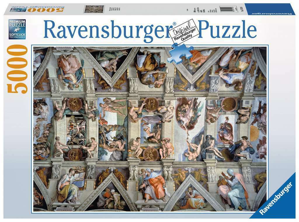 RAVENSBURGER PUZZLE 5000 PZ Cappella Sistina 17429