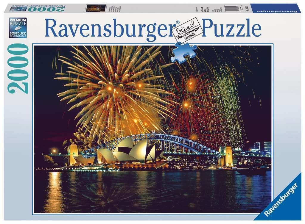 RAVENSBURGER PUZZLE 2000 PZ FUOCHI D'ARTIFICIO A SIDNEY 16622