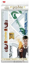 Carica l'immagine nel visualizzatore di Gallery, HARRY POTTER Set Disegno 4pz - Kit di tracciatura Infrangibile MAPED
