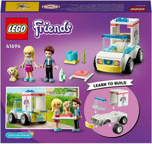 Carica l&#39;immagine nel visualizzatore di Gallery, LEGO FRIENDS Ambulanza della Clinica Veterinaria 41694
