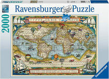 Carica l'immagine nel visualizzatore di Gallery, RAVENSBURGER PUZZLE 2000 PZ INTORNO AL MONDO 16825

