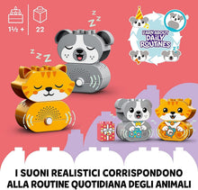 Carica l'immagine nel visualizzatore di Gallery, LEGO DUPLO Il Mio Primo Cagnolino e Gattino con Suoni 10977
