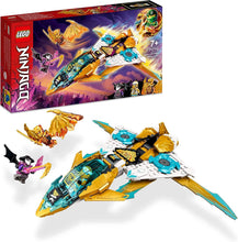 Carica l'immagine nel visualizzatore di Gallery, LEGO NINJAGO Il Jet Dragone d'oro di Zane 71770
