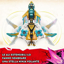 Carica l'immagine nel visualizzatore di Gallery, LEGO NINJAGO Il Jet Dragone d'oro di Zane 71770

