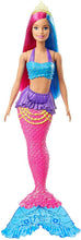 Carica l'immagine nel visualizzatore di Gallery, BARBIE Dreamtopia: Sirena con Capelli Rosa e Blu GJK08
