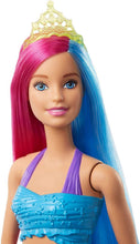Carica l'immagine nel visualizzatore di Gallery, BARBIE Dreamtopia: Sirena con Capelli Rosa e Blu GJK08
