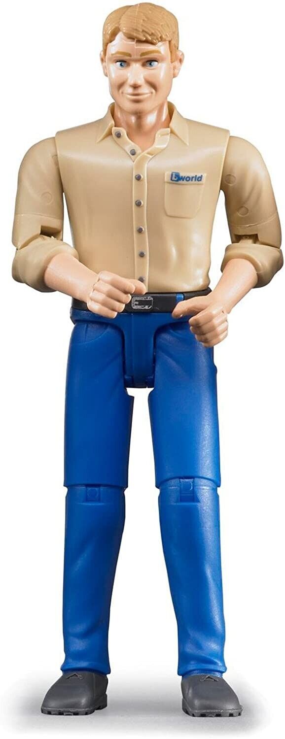 BRUDER Uomo, pelle chiara, con jeans 60006