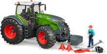 Carica l'immagine nel visualizzatore di Gallery, BRUDER Trattore Fendt 1050 Vario con meccanico e attrezzi officina 04041
