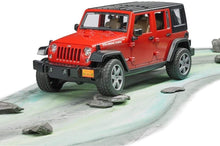 Carica l'immagine nel visualizzatore di Gallery, BRUDER JEEP Wrangler Unlimited Rubicon 02525
