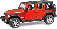 Carica l'immagine nel visualizzatore di Gallery, BRUDER JEEP Wrangler Unlimited Rubicon 02525
