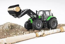 Carica l'immagine nel visualizzatore di Gallery, BRUDER Trattore Deutz Agrotron X720 con benna 03081
