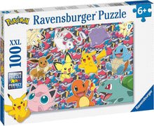 Carica l'immagine nel visualizzatore di Gallery, RAVENSBURGER PUZZLE 100pz XXL Pokemon - Pronti a Combattere! 13338
