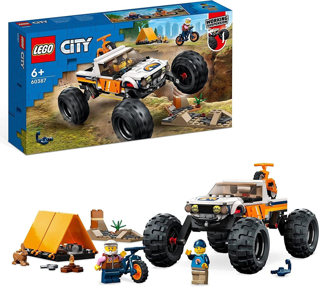 LEGO CITY Avventure sul fuoristrada 4X4 60387