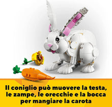 Carica l'immagine nel visualizzatore di Gallery, LEGO CREATOR Coniglio bianco 31133
