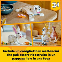 Carica l'immagine nel visualizzatore di Gallery, LEGO CREATOR Coniglio bianco 31133
